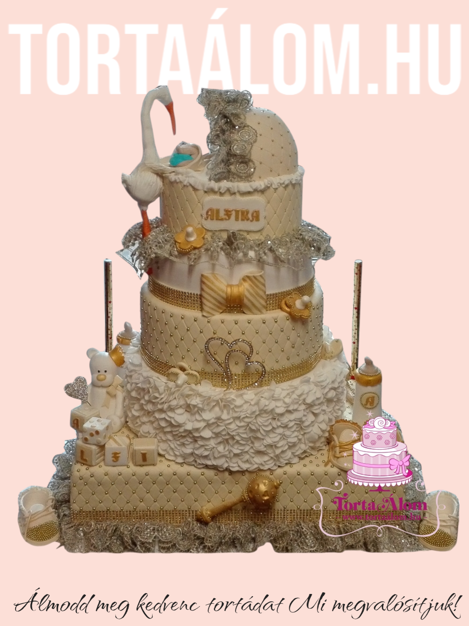 Keresztelőre torta