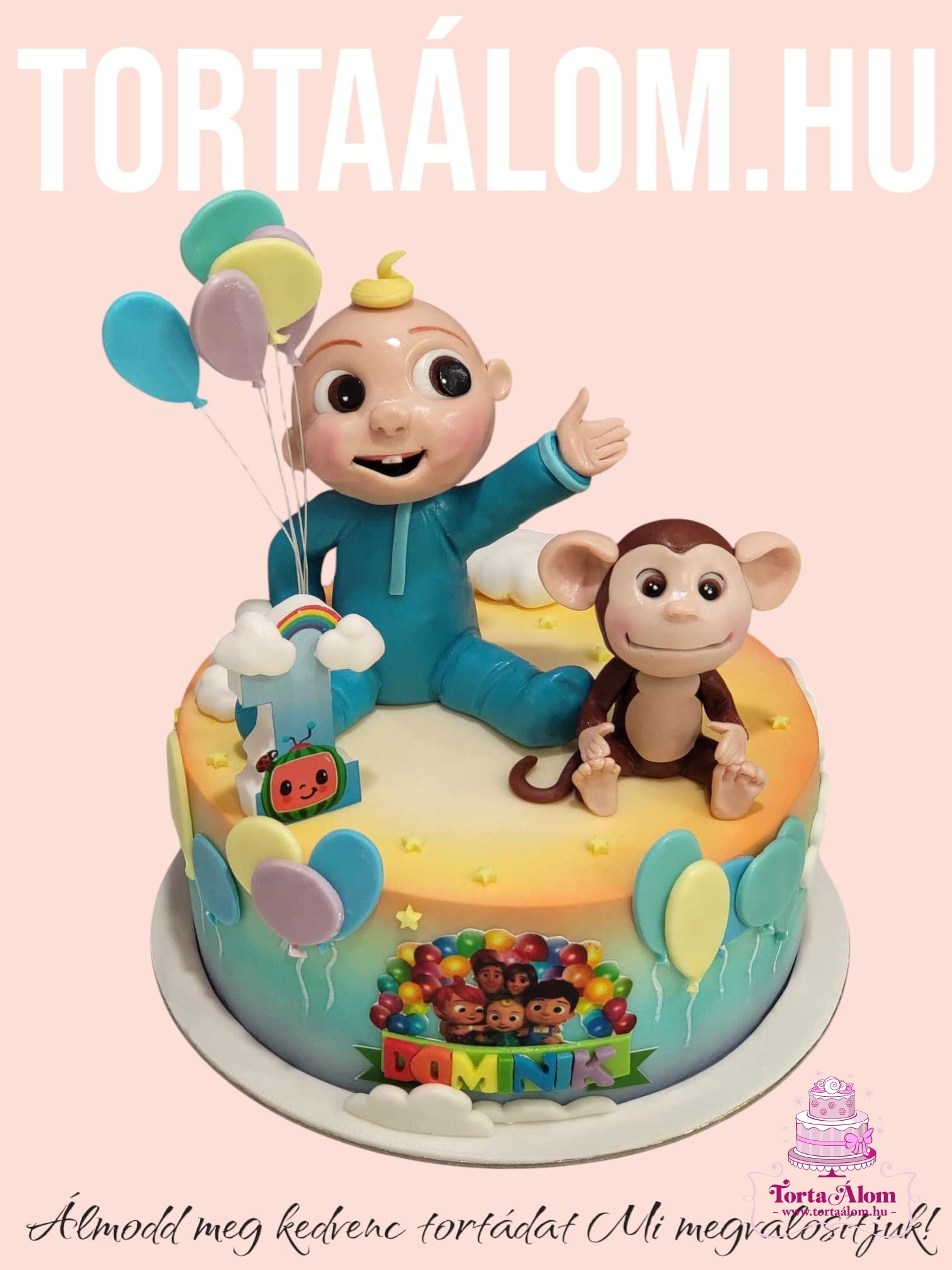 Cocomelon torta
