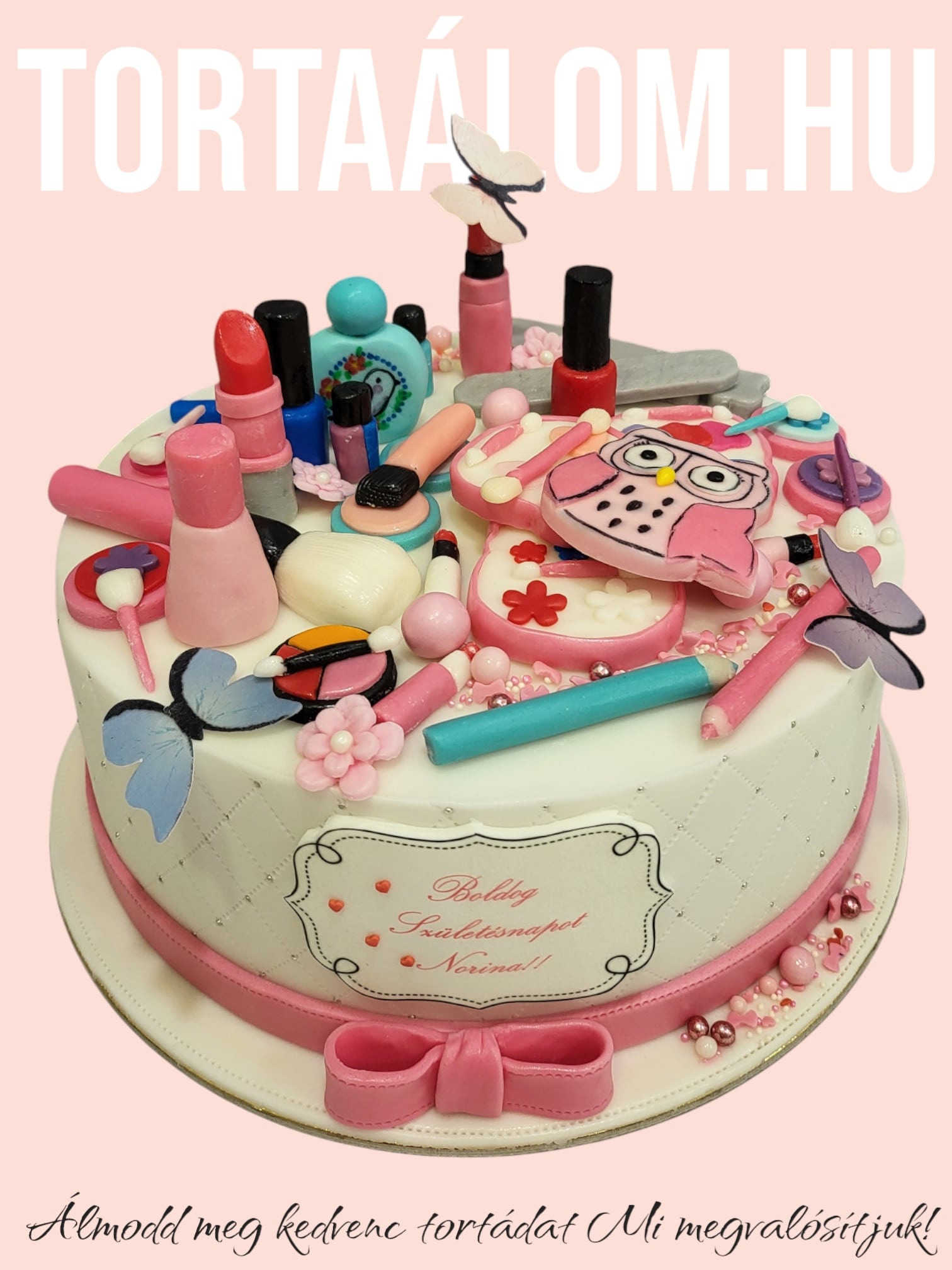 Gyerek sminkes torta
