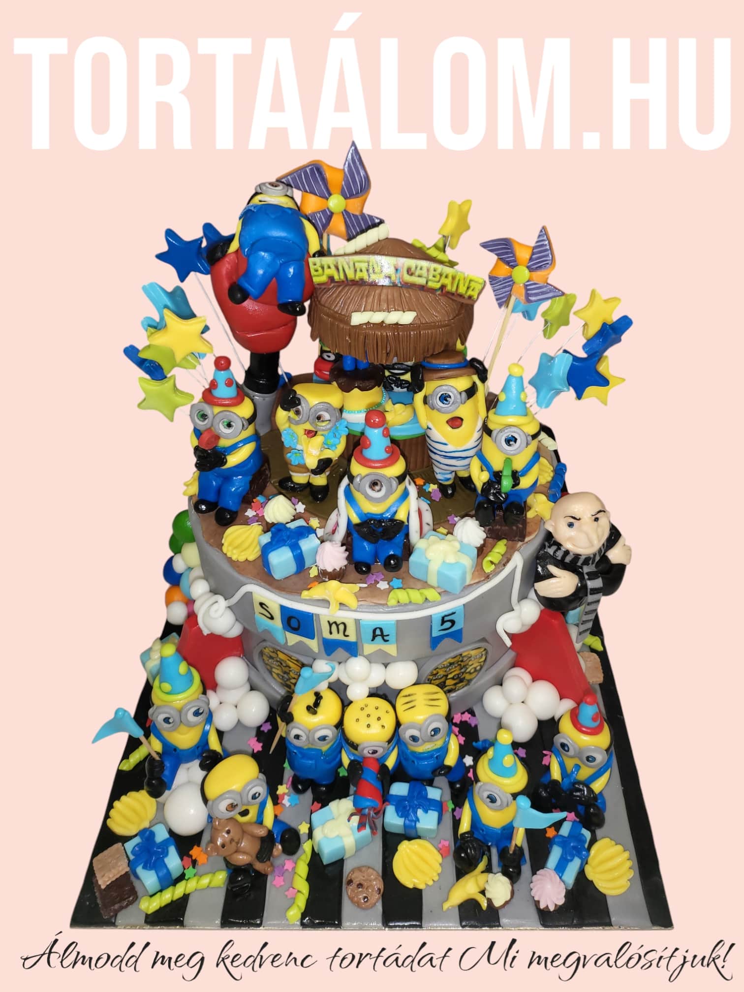 Minion buli torta