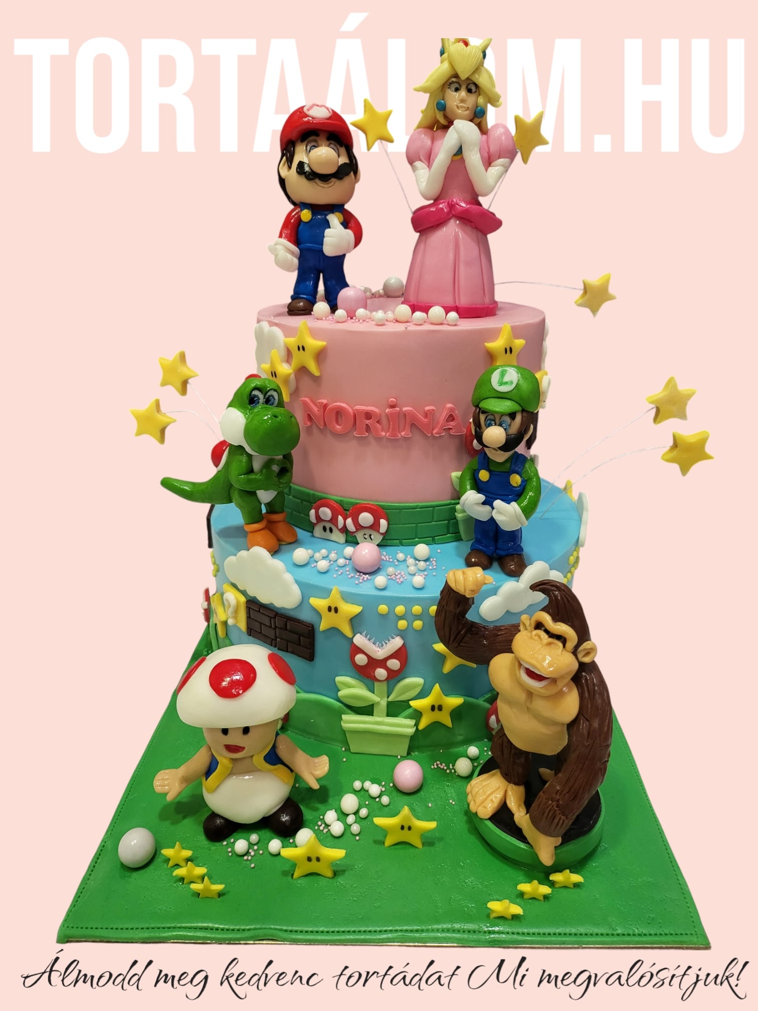 Super Mario torta
