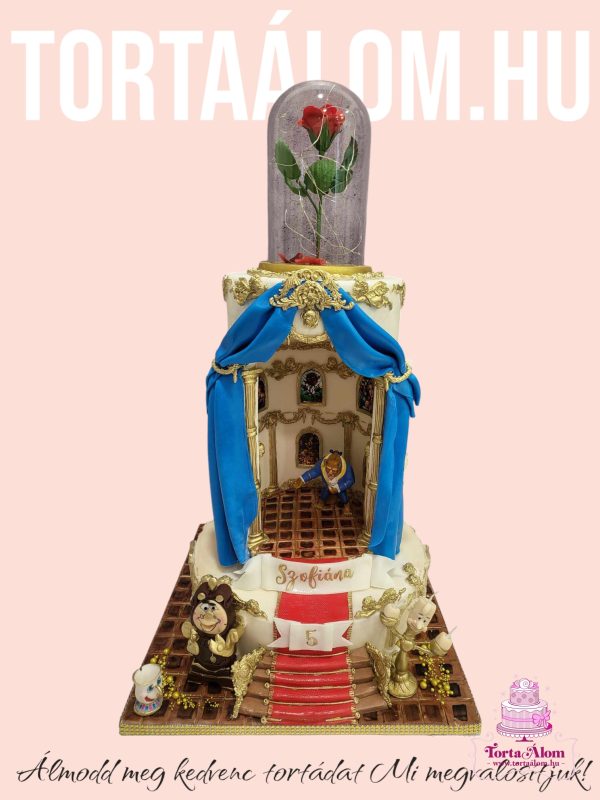 Szépség és a szörnyeteg torta, bálterem